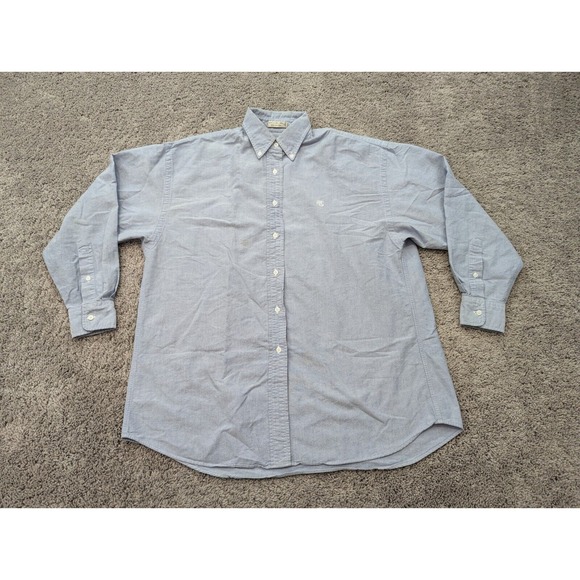 Vintage Abercrombie & Fitch Button Up‎ Shirt Womens Large Business Casual Office - Picture 1 of 9